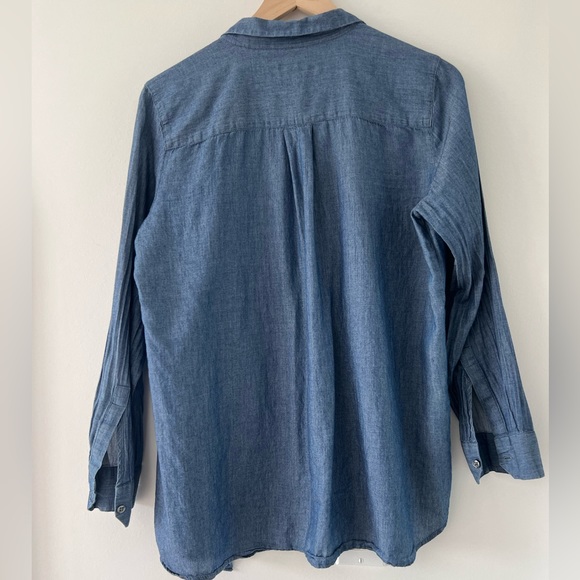 Ann Taylor Chic & Soft Denim Shirt - Picture 4 of 4